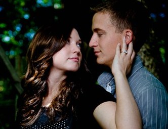 couple looking at each other